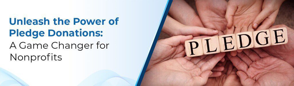 pledge and donation