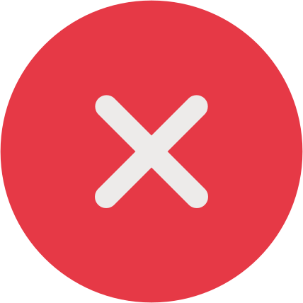 red circle cross